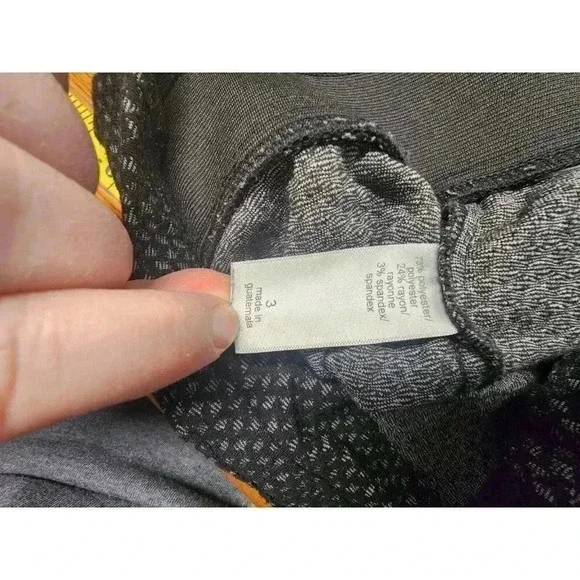 Maurice's Pull-On Black With Silver Plus Size 3 - Picture 5 of 8